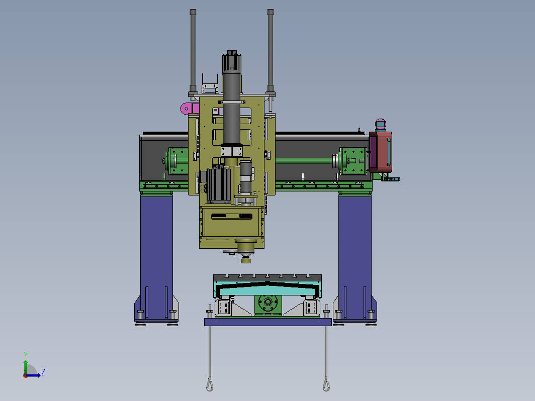 重型龙门加工中心CNC