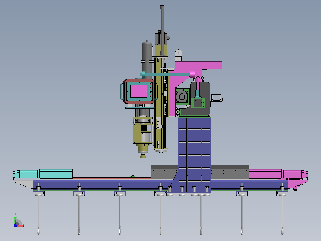 重型龙门加工中心CNC