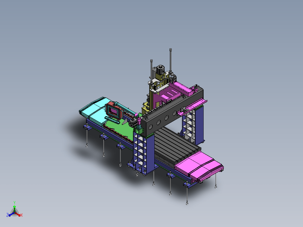 重型龙门加工中心CNC