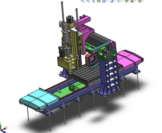 重型龙门加工中心CNC