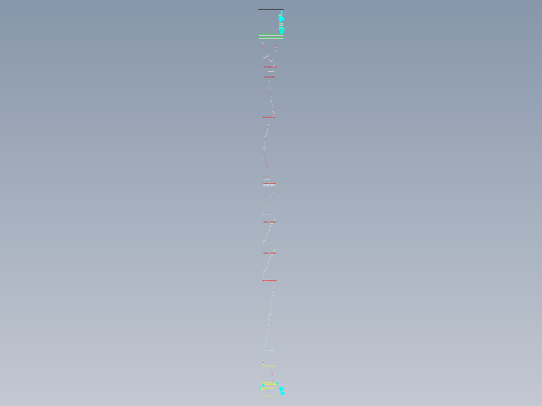 最大负荷762.3Kg冷床总图