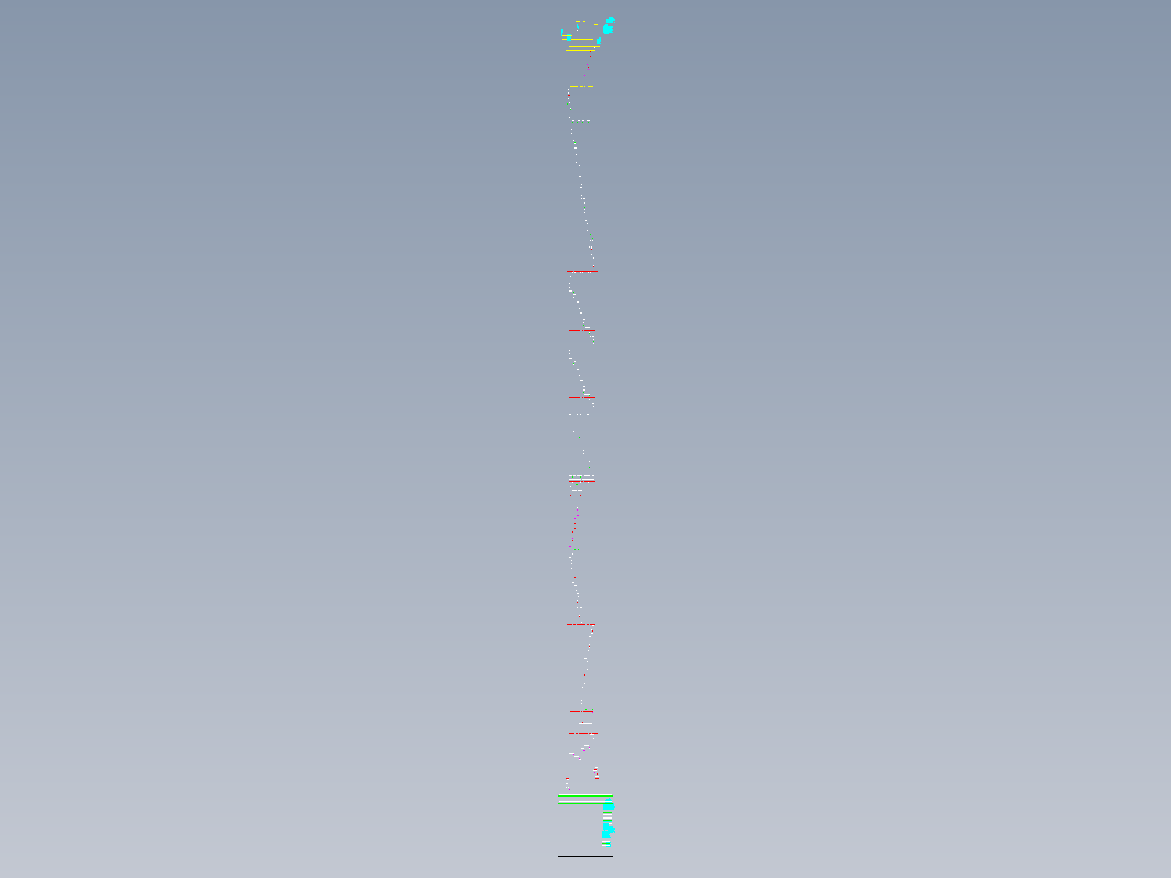 最大负荷762.3Kg冷床总图