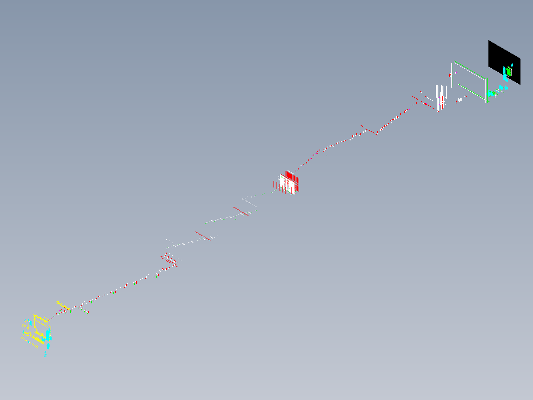 最大负荷762.3Kg冷床总图