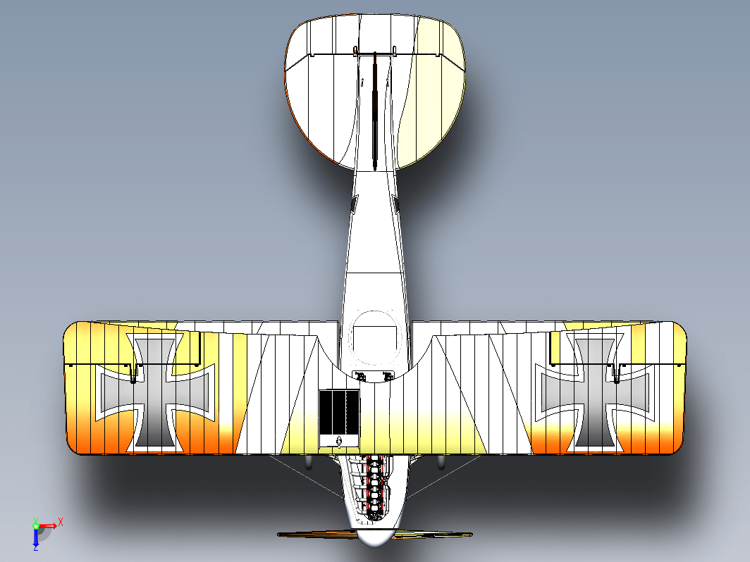 一战德国战斗机Albatros D.II