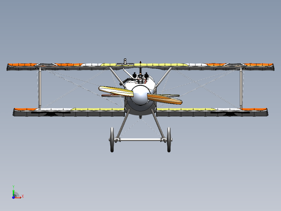 一战德国战斗机Albatros D.II