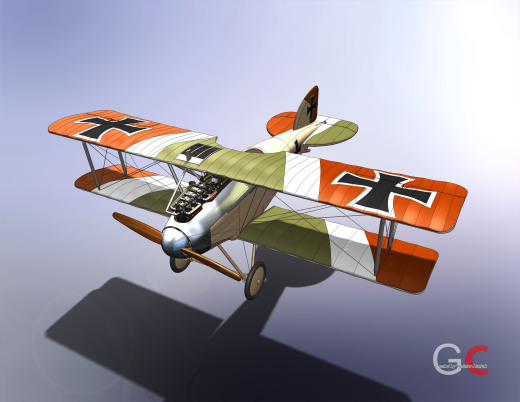 一战德国战斗机Albatros D.II缩略图