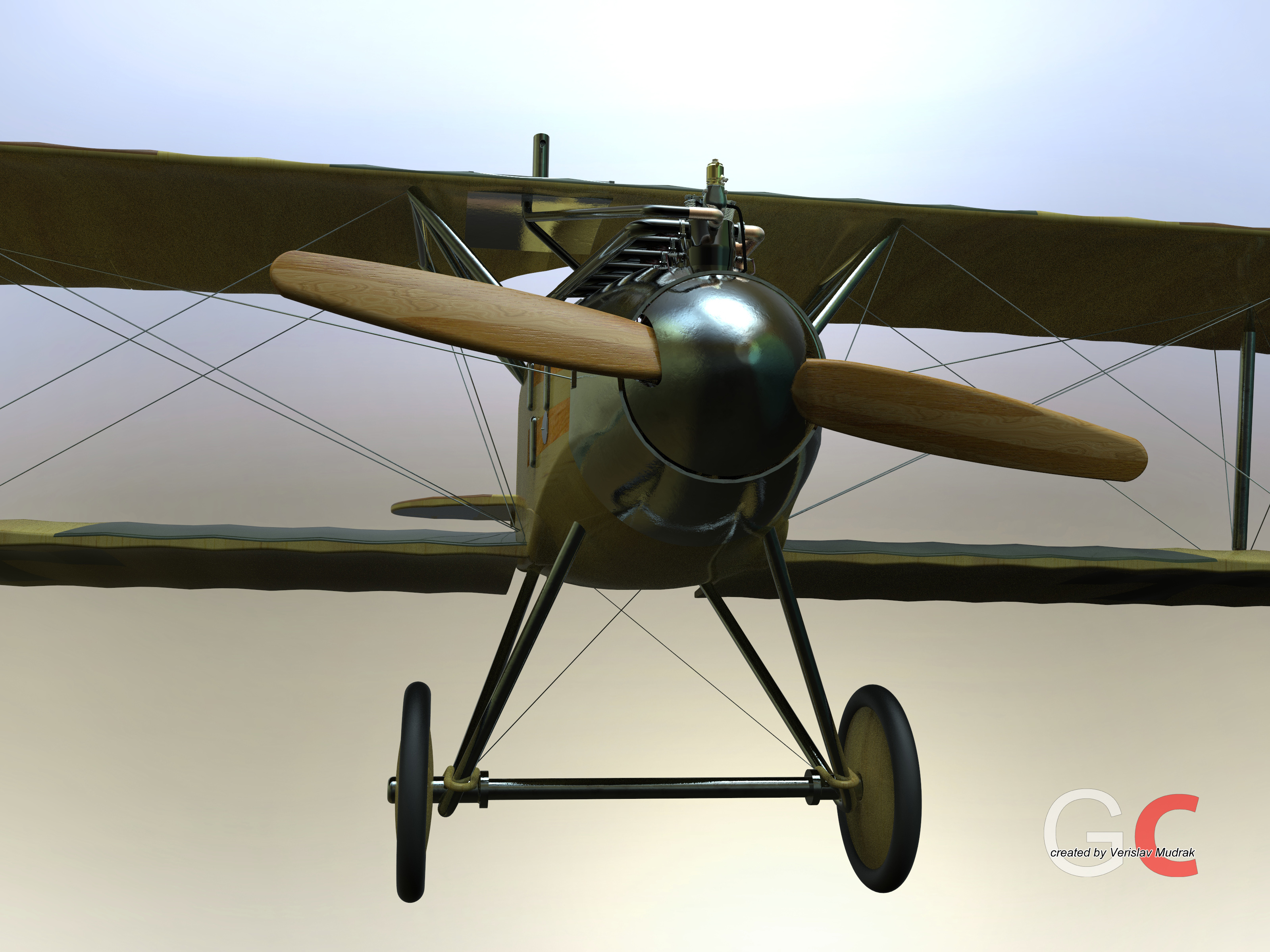 一战德国战斗机Albatros D.II