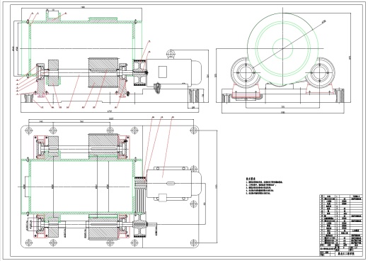 离心铸造机总体设计+CAD+说明书缩略图