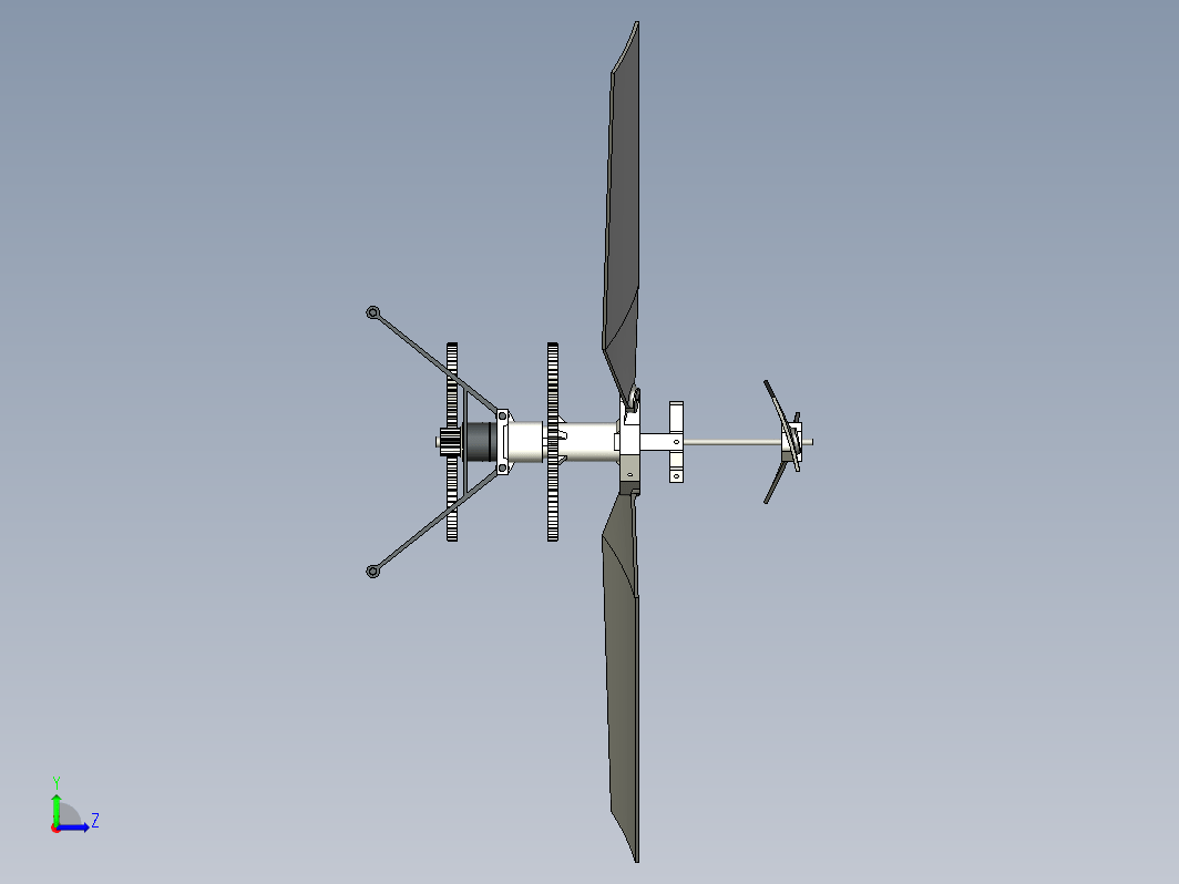 3CH RC玩具直升机简易结构