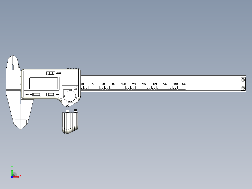 Caliper ABS Digimatic游标卡尺