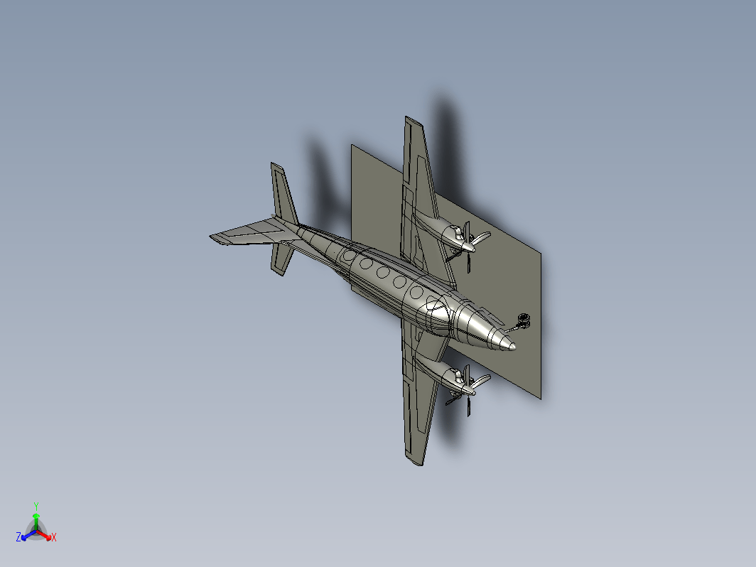 SV-11号客机飞机