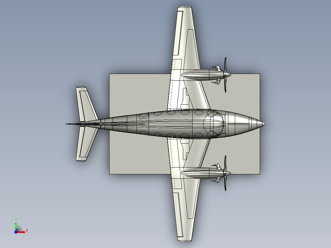 SV-11号客机飞机