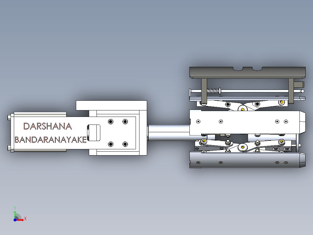 膨胀机构 Expanding mechanism_IGES_模型图纸免费下载 – 屿双网