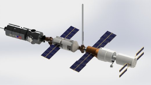 空间站太空站缩略图
