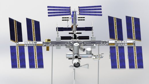 空间站太空站