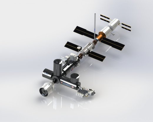 空间站太空站缩略图