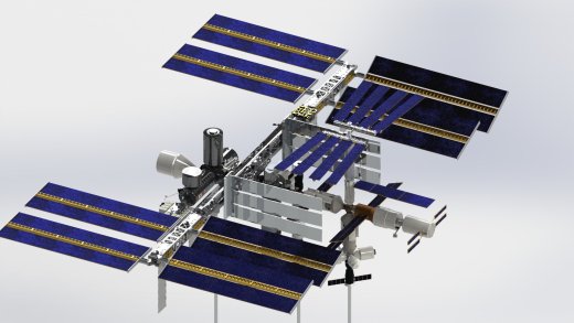 空间站太空站缩略图