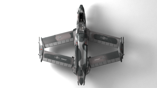 概念战斗机 eVTOL Attack Aircraft缩略图