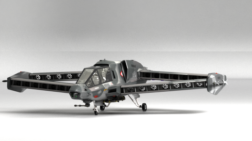 概念战斗机 eVTOL Attack Aircraft缩略图