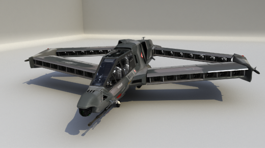 概念战斗机 eVTOL Attack Aircraft缩略图