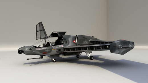 概念战斗机 eVTOL Attack Aircraft缩略图