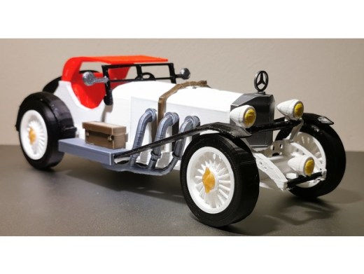 Mercedus Benz SSK 1929老爷车缩略图