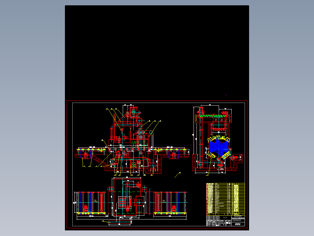 QT6925辊道式抛丸清理机