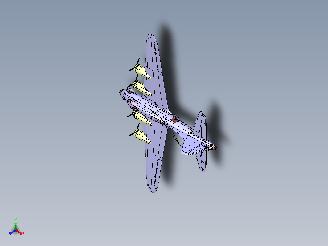 B-17 Flying Fortress轰炸机