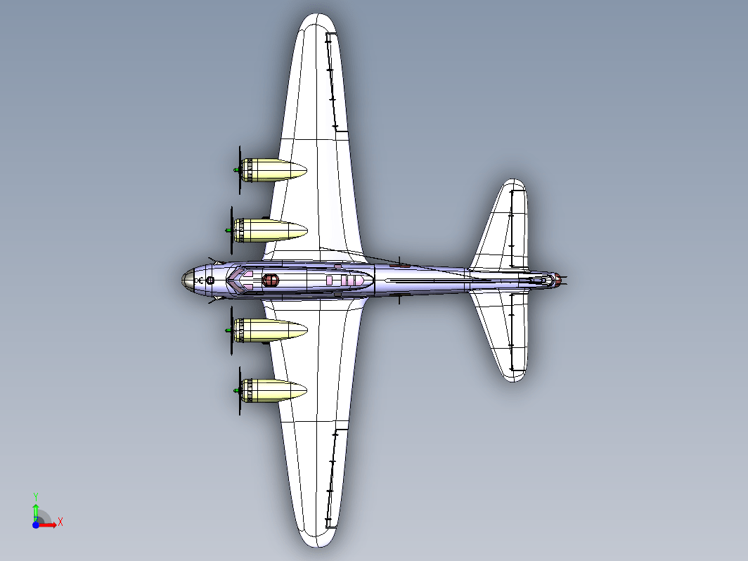 B-17 Flying Fortress轰炸机