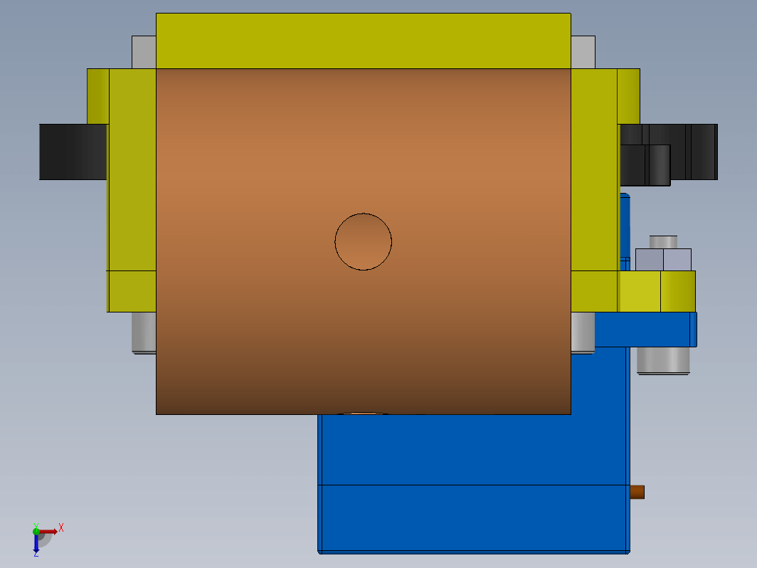 gripper with SG90夹持器结构