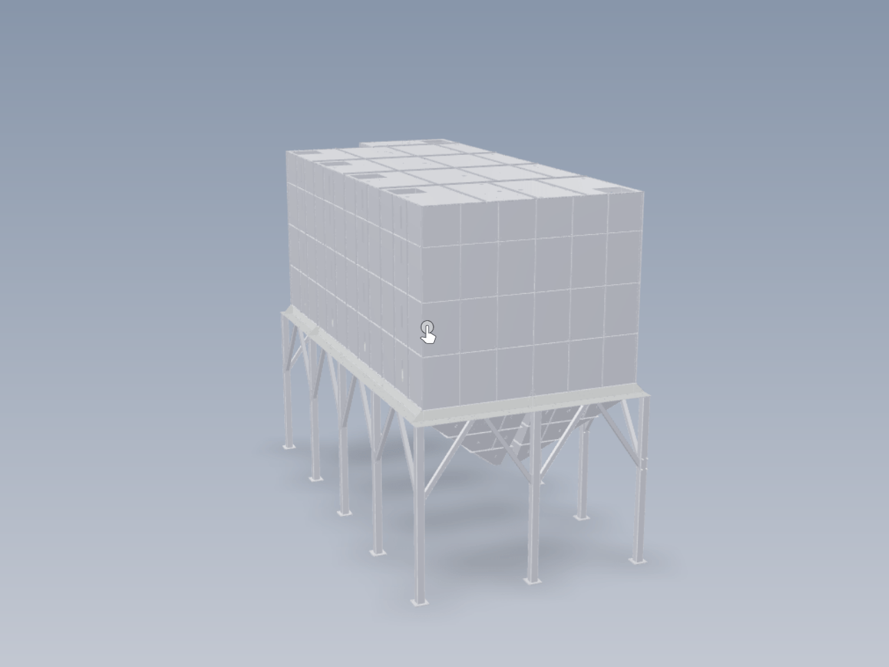 大米储存箱 Rice Storage bin