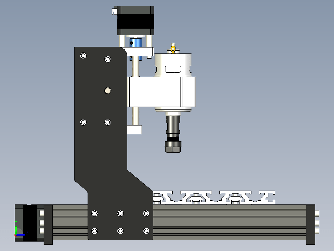 CNC 三轴XYZ铣床雕刻机打印机