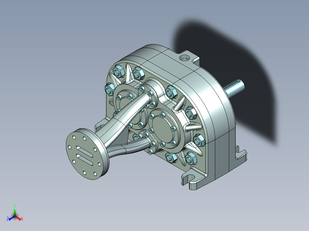 简单的齿轮泵 Gear Pump