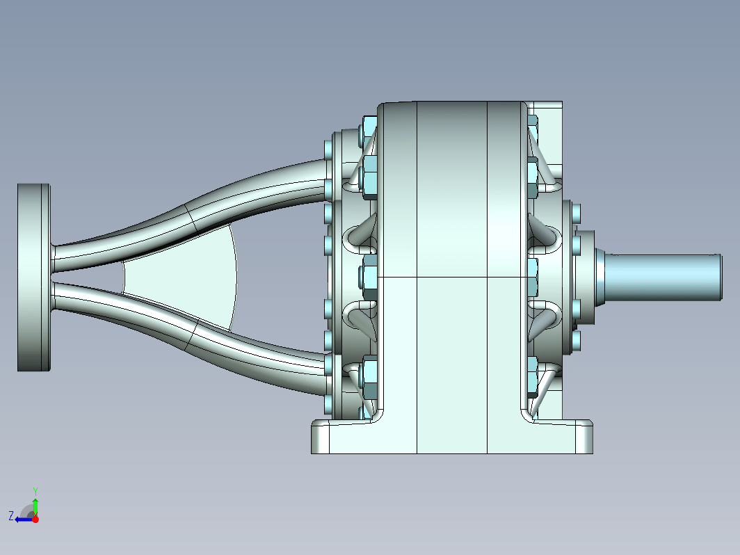 简单的齿轮泵 Gear Pump