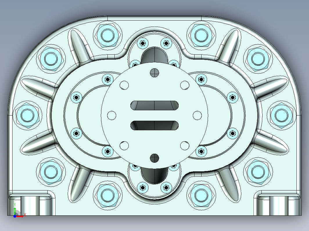 简单的齿轮泵 Gear Pump