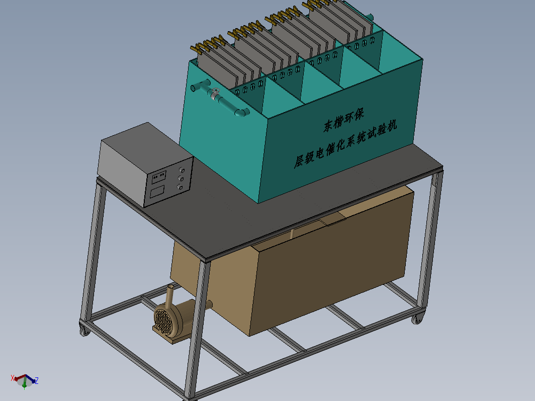 工业废水处理-电催化实验机