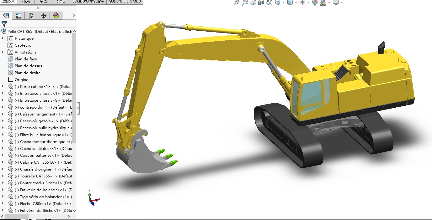 Cat 365挖掘机