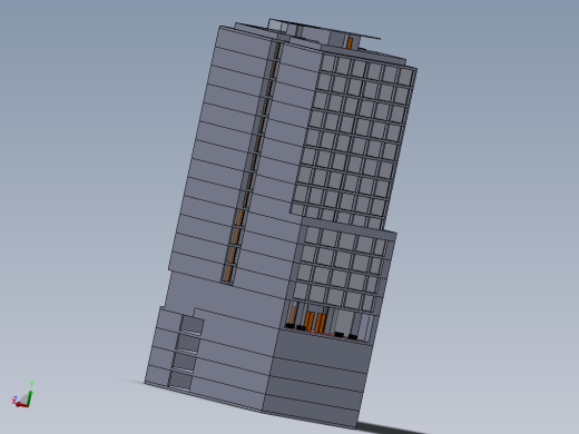 简易多层建筑高层公寓缩略图