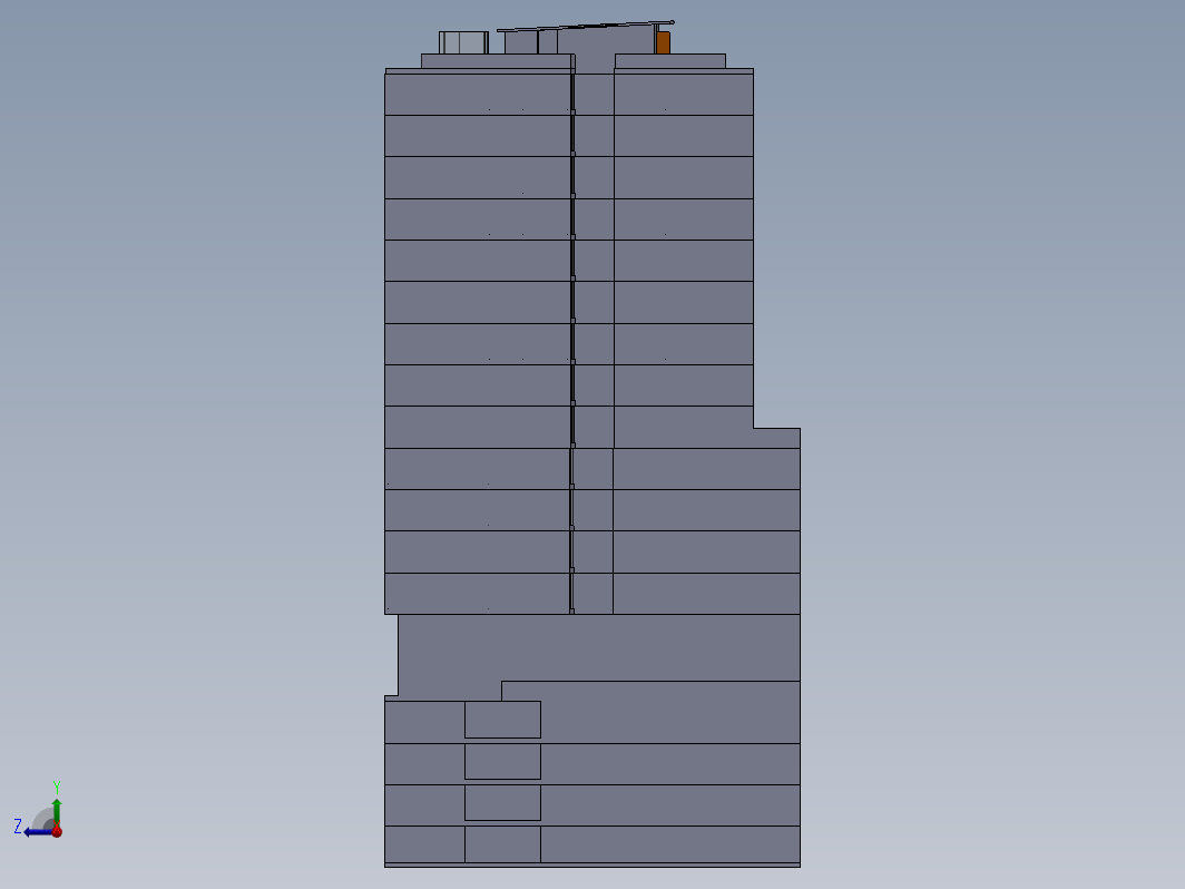 简易多层建筑高层公寓