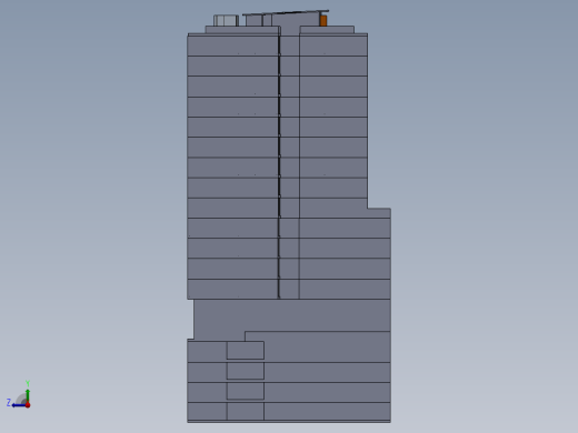 简易多层建筑高层公寓缩略图