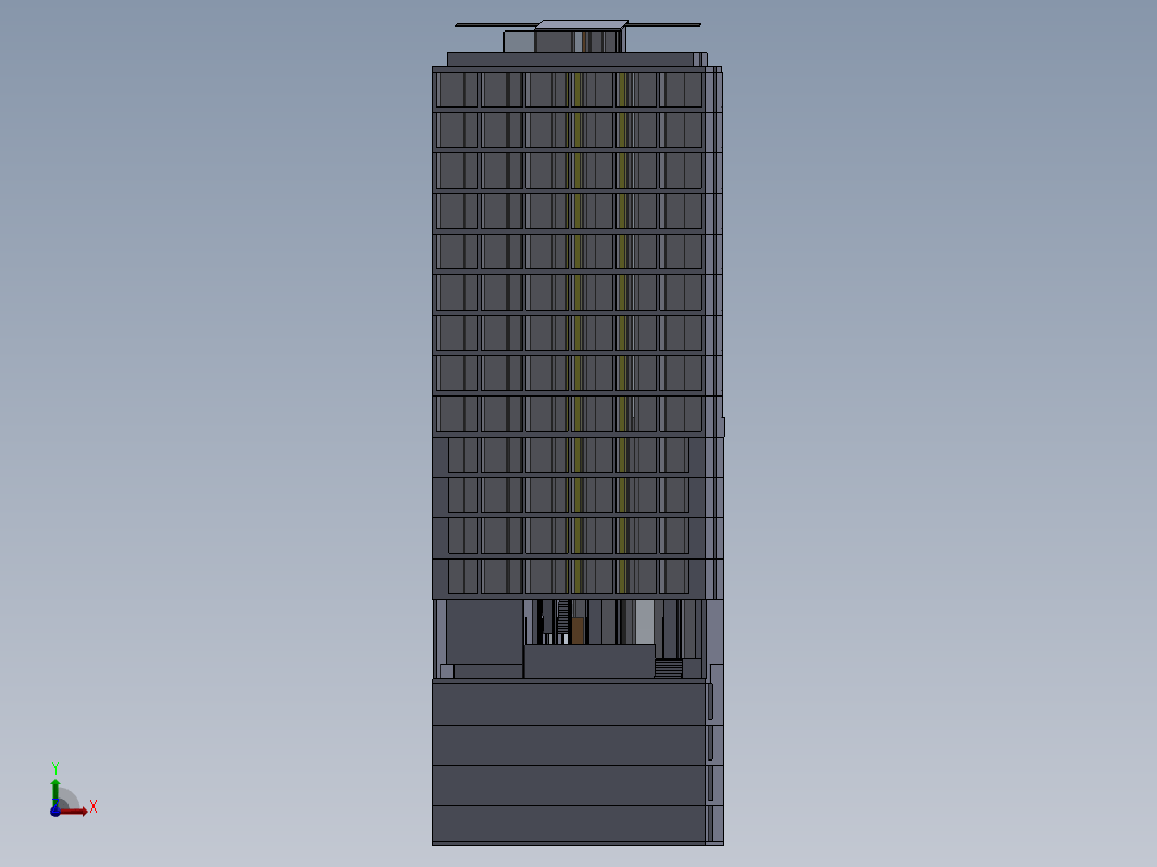 简易多层建筑高层公寓