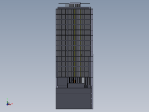 简易多层建筑高层公寓缩略图