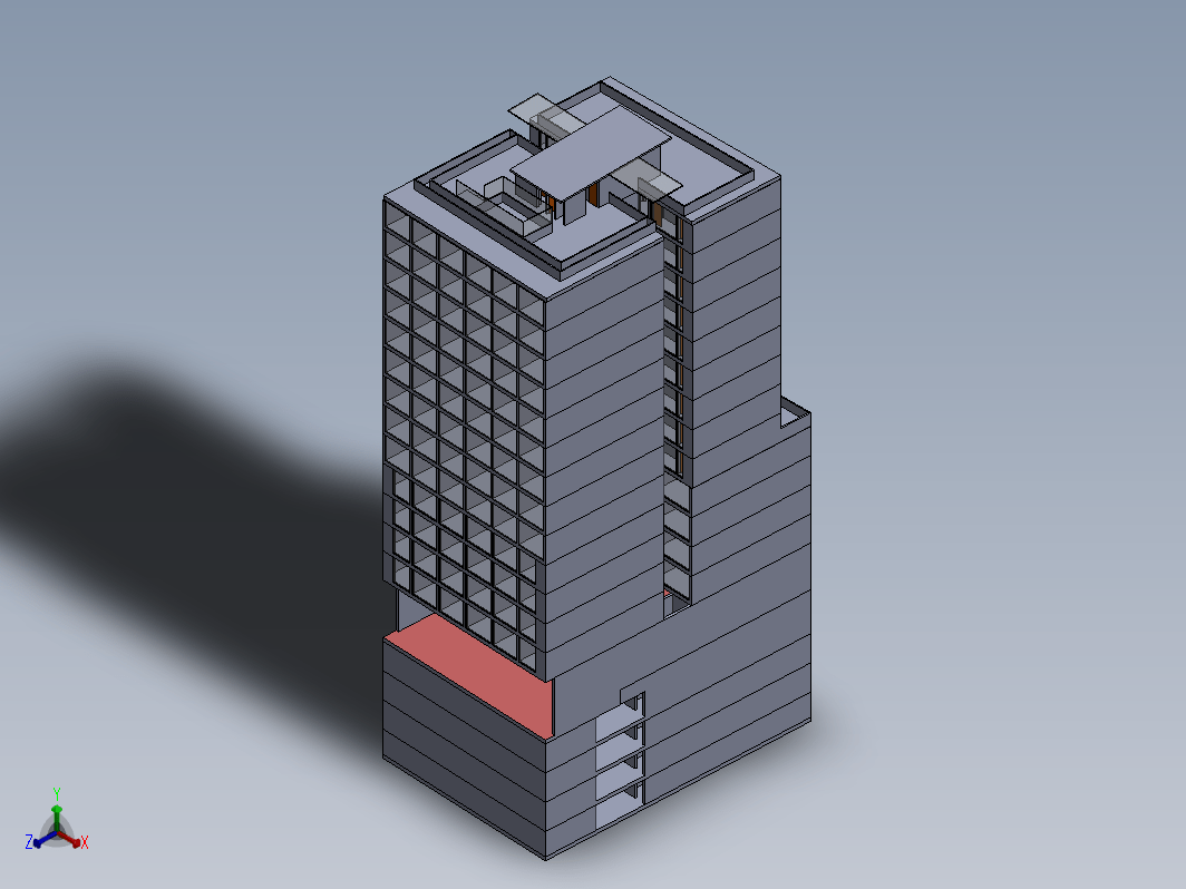 简易多层建筑高层公寓