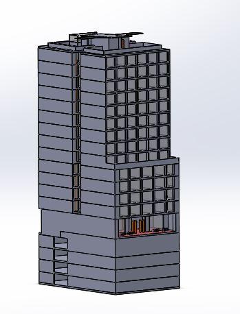 简易多层建筑高层公寓缩略图