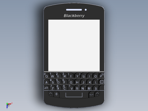 简易黑莓BlackBerry Q10手机缩略图