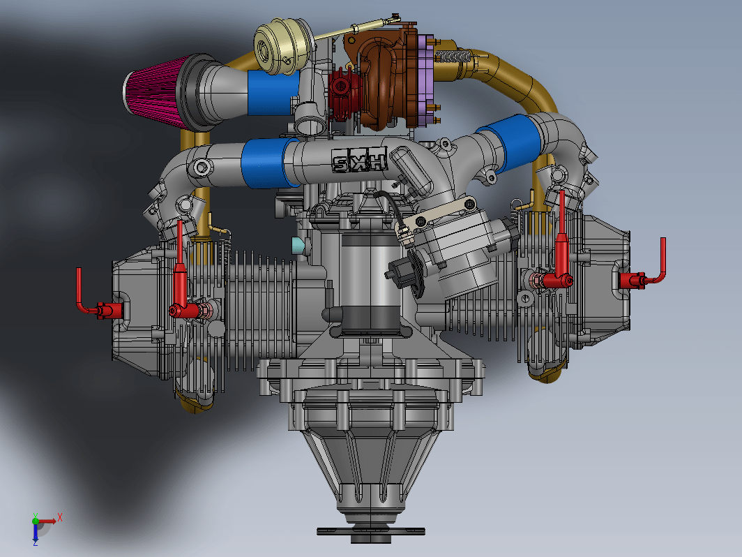 飞机发动机 HKS 700T