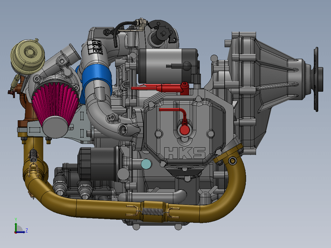 飞机发动机 HKS 700T