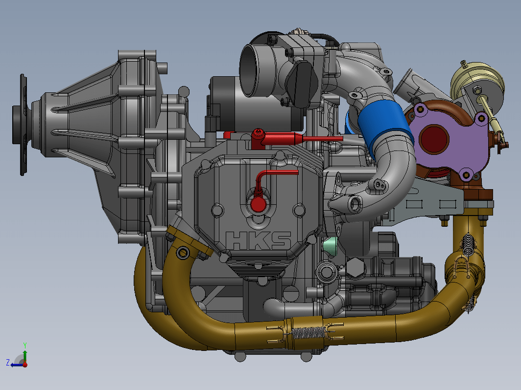 飞机发动机 HKS 700T