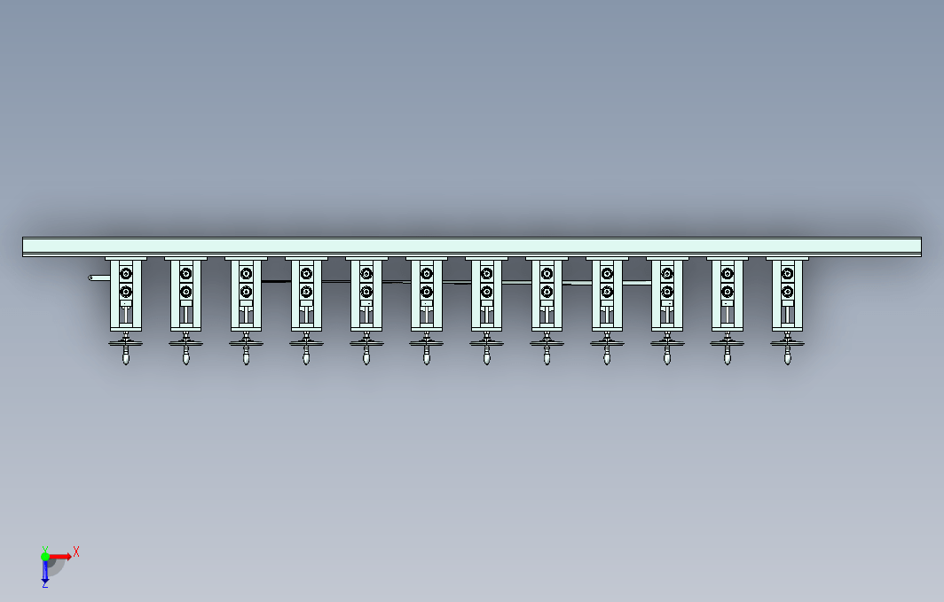 1123滚压成型机UG设计