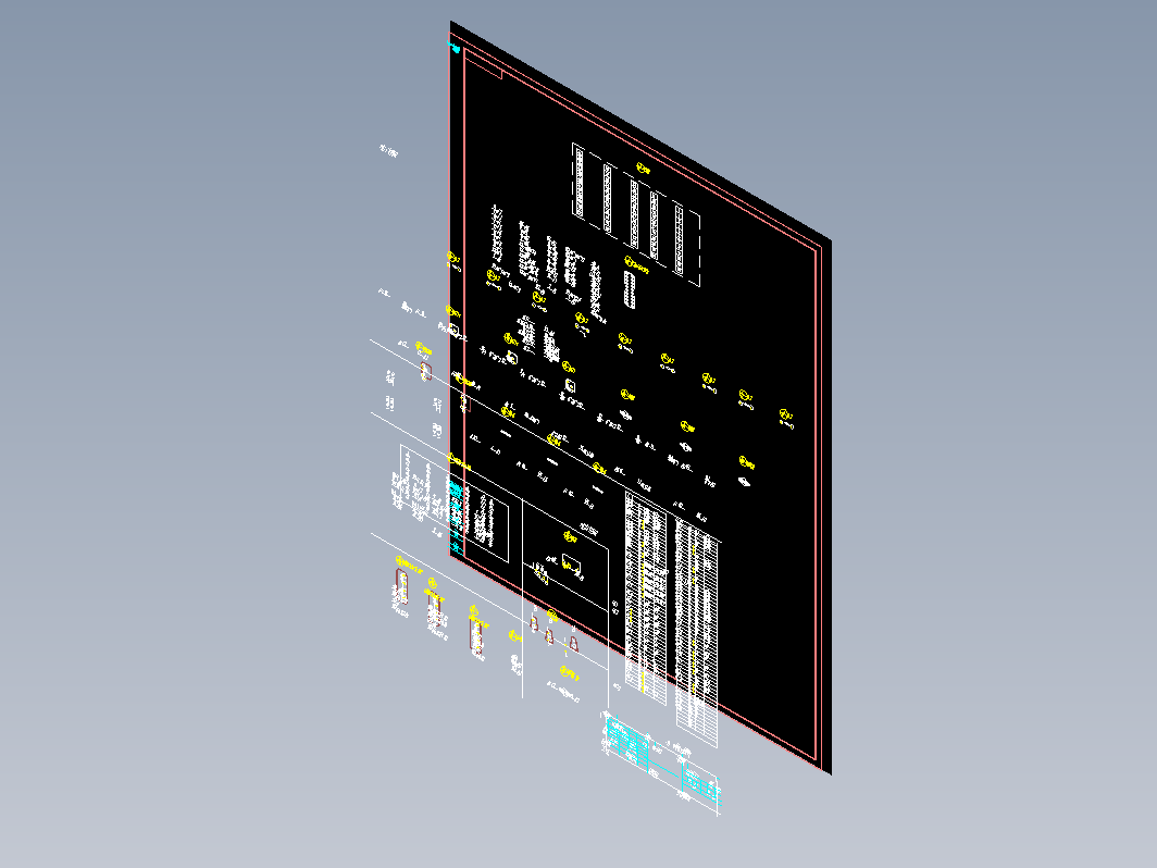 变压器保护监控接线图